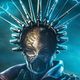Art shows one of Destiny 2's new Warlock Exotic helmets from Season of Plunder.